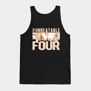 Funny Farmer Build Farmer Gift Tank Top